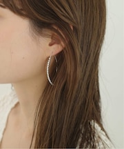 Les Beads シルバービーズピアス ESS-014