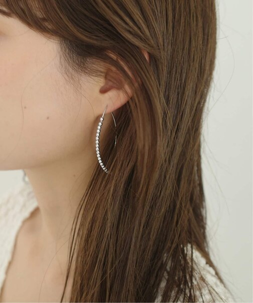 Les Beads シルバービーズピアス ESS-014