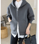 《WEB限定カラー有り》ボリュームジップアップフーディー