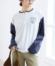 Collegiate Pacific SLOBE別注 ヘンリーベースボールロンT