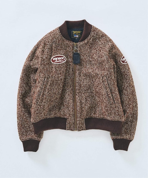 VANSON × 417 TWEED TEAM ジャケット