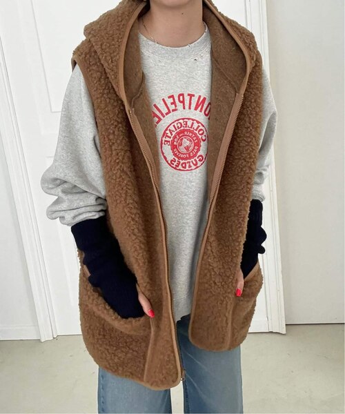 COLD BREAKER SLOBE別注ボアベスト 追加》COLD BREAKER/コールドブレーカー SLOBE別注 ボアベスト 9244