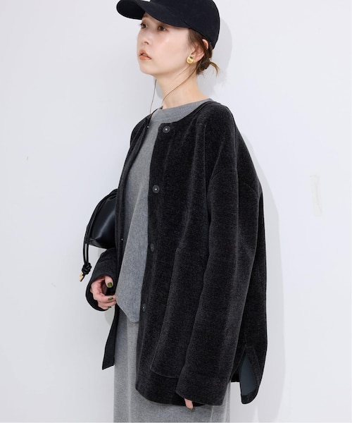 スローブイエナ　ジャケット リネンライクツイルダブルブレストジャケット | スローブ イエナ