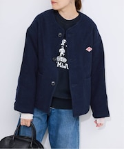 DANTON/ダントン COLLARLESS JACKET DT-A0013