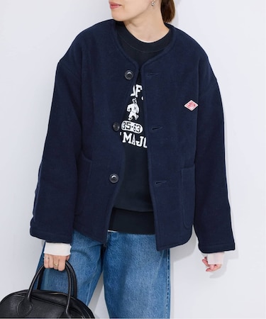 DANTON/ダントン COLLARLESS JACKET DT-A0013