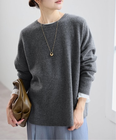 ラムウールプルオーバー