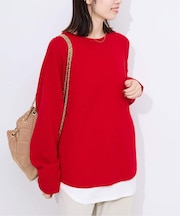 ラムウールプルオーバー