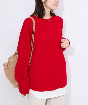 ラムウールプルオーバー