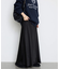 《WEB限定カラー有り/追加》グロッシーサテンフレアスカート