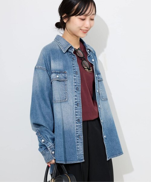 完売品　ヘルシーデニムSLOBE別注デニムシャツ　petit Almond Healthy DENIM/ヘルシーデニム SLOBE別注 デニムシャツ petit Almond