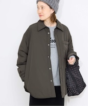 《吸湿発熱》TOPTHERMOシャツブルゾン
