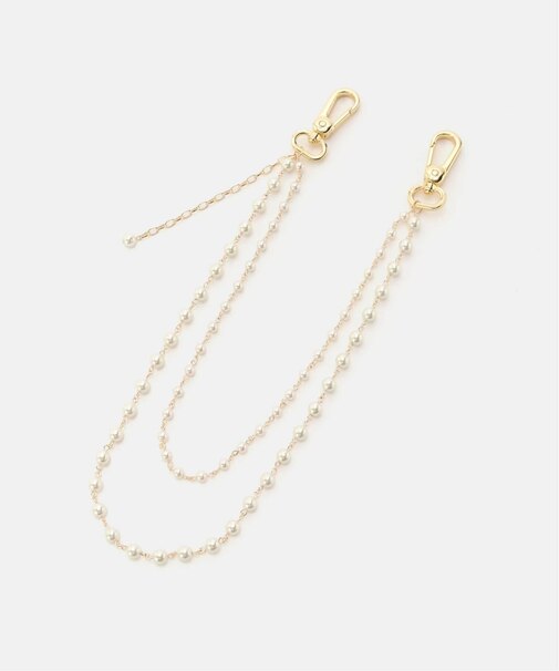 SLOBE パールウォレットチェーン