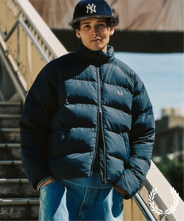 FRED PERRY / フレッドペリー RAGLAN SLEEVE PADDED JACKET