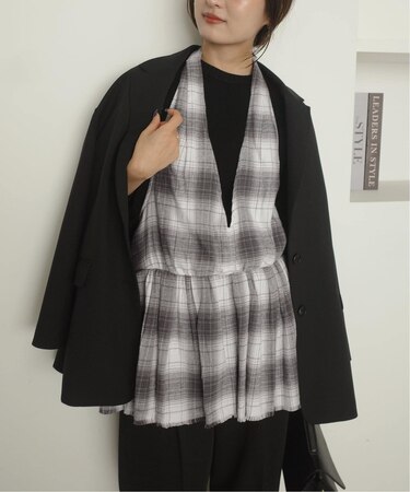 crinkle crinkle crinkle SLOBE別注 ホルターネックキャミソール