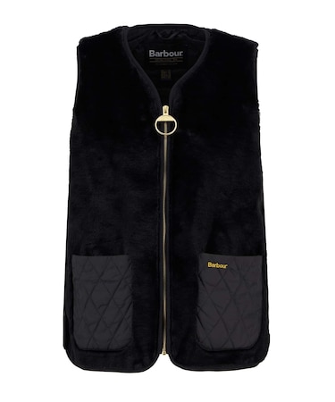 Barbour/バブアー KARIN FAUX FUR GILET LGI0201