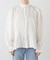crinkle crinkle crinkle rebuilt neck embroidery blouse CC-4015