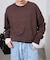 +81BRANCA/ハチイチブランカ SLOBE別注 ロゴスウェット