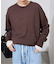 +81BRANCA/ハチイチブランカ SLOBE別注 ロゴスウェット