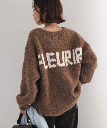 +81BRANCA/ハチイチブランカ SLOBE別注 ペルーニット