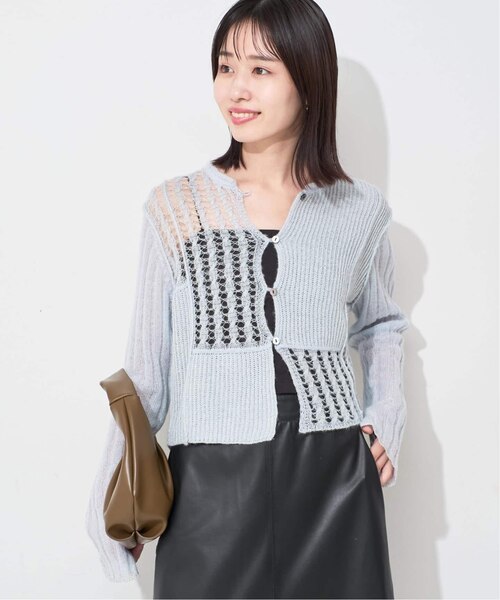 tyn.TGOR/トゴール グリッターモヘヤカーディガン TG5A-J0202｜フォー