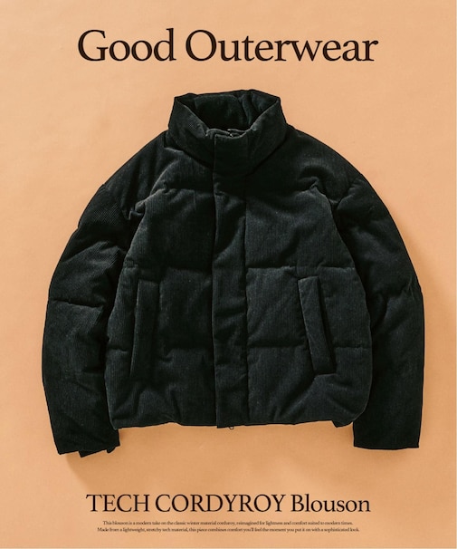 TECH CORDYROY / テックコーデュロイブルゾン
