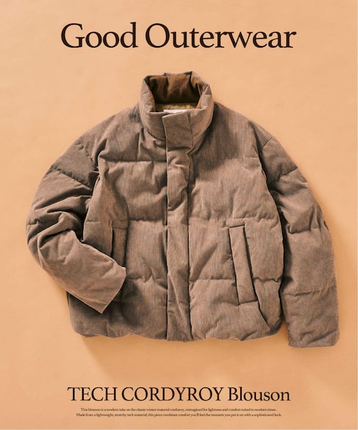 TECH CORDYROY / テックコーデュロイブルゾン