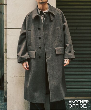 ANOTHER OFFICE 417別注 Voyager Bold Balmacaan Coat バルマカーンコート