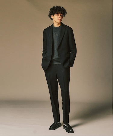 ミックス ツイードセットアップ ”ジャケット1点+パンツ1点” の2点セット