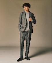 ミックス ツイードセットアップ ”ジャケット1点+パンツ1点” の2点セット