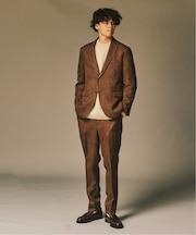 ミックス ツイードセットアップ ”ジャケット1点+パンツ1点” の2点セット