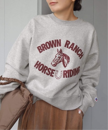 RUSSELL ATHLETIC/ラッセルアスレチック ロゴスウェット RCW-25717