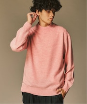 カシミヤブレンド モックネックニット
