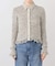 CLANE/クラネ MIX MESH GATHER SHIRT 19122-4332