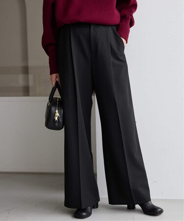 《WEBのみ4サイズ展開/追加》TRワイドトラウザー