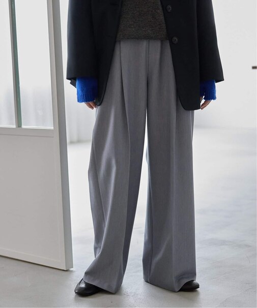 《WEBのみ4サイズ展開/追加》TRワイドトラウザー