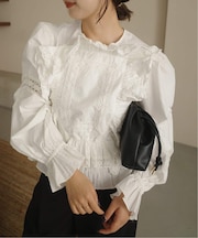 crinkle crinkle crinkle pillow case blouse CC-4027
