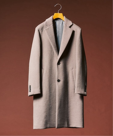 ウールミックスチェスターコート