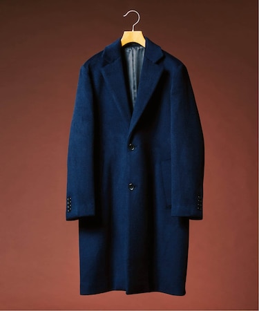 ウールミックスチェスターコート