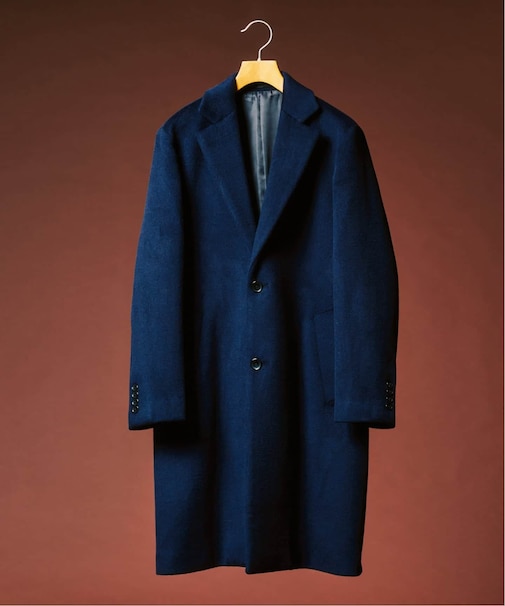 ウールミックスチェスターコート