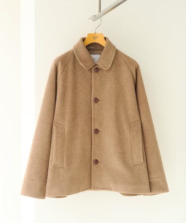 ラウンドカラーブルゾン