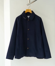 ラウンドカラーブルゾン