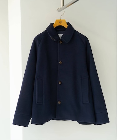 ラウンドカラーブルゾン