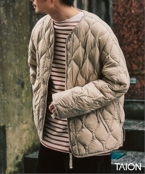 TAION / タイオン M65 LINER W-ZIP SHORT DOWN JKT｜フォーワンセブン