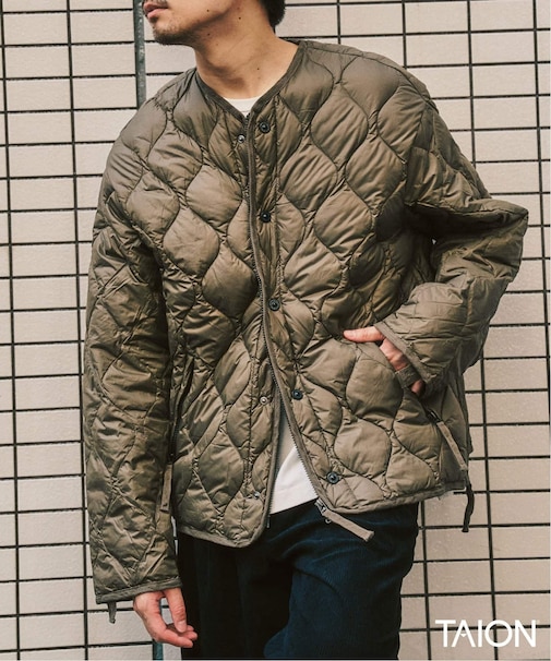 TAION / タイオン M65 LINER W-ZIP SHORT DOWN JKT