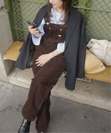 LEE /リー SLOBE別注 コーデュロイオーバーオール