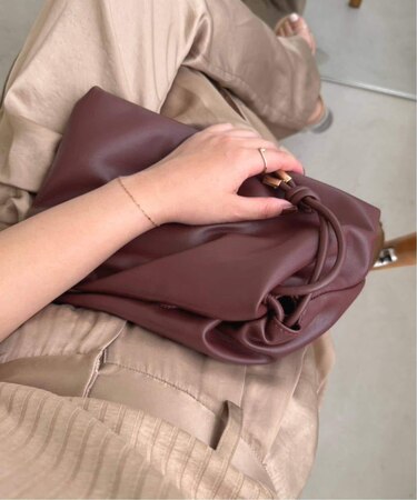 《追加4》SLOBE 3WAY スムース巾着バッグ