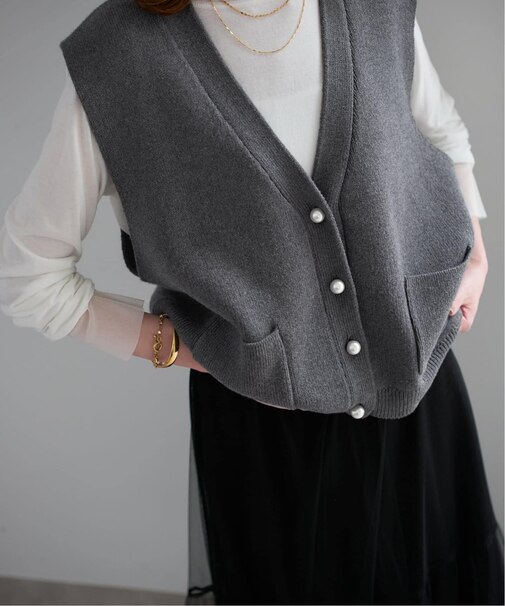 《追加》パールニットベスト