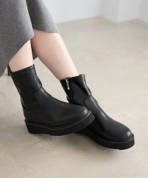 追加3》SLOBE スクエアトゥショートブーツ｜フォーワンセブン