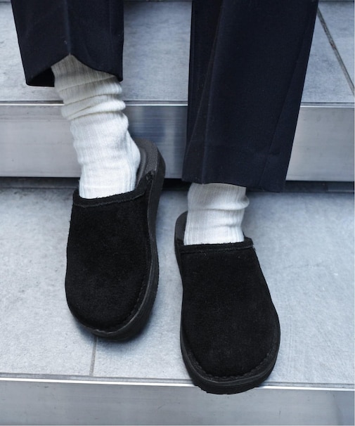 SUICOKE/スイコック スエードミュール FW25-006-01/02