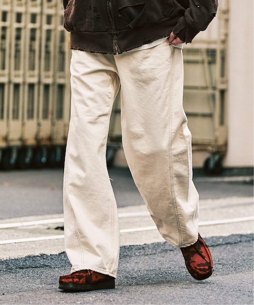 LE JAPON ATELIER 3D デニムパンツ